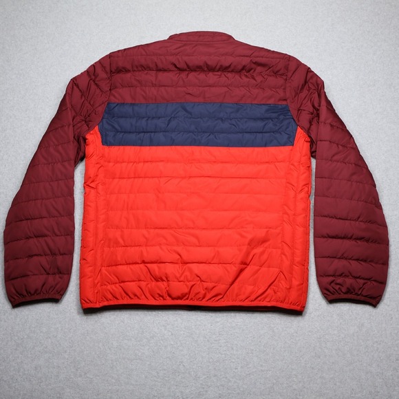 Gap Puffer Jacket Mens Medium Cold Control Water Resistant Retro‎ Colorblock - Picture 3 of 10